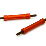 Billet Machined 45mm Aluminum Linkages (2) M3 Threaded for 1/10 Scale Crawler