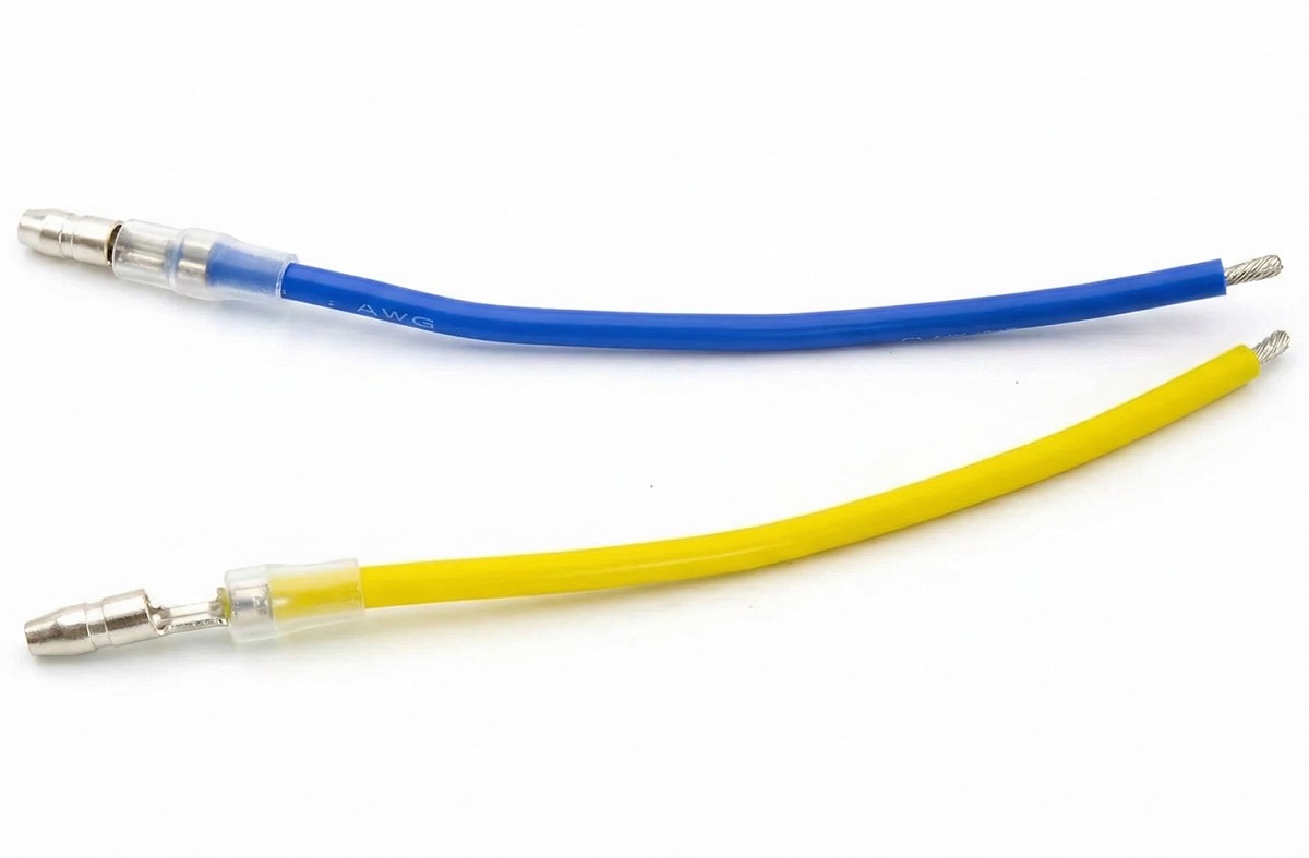 C28917 540/550 DC Motor Connection Wire (2) Harness w/ Basic Motor Plug - Image 1
