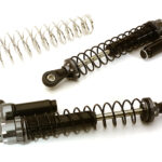 Billet Machined Piggyback Shock(2) for 1/10 SCX-10, SCX10 II, SCX10 III (L=90mm)