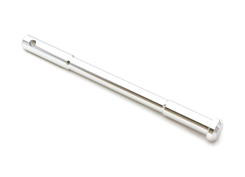 C28961SILVER Billet Machined Battery Holder Pin for Tamiya T3-01 Dancing Rider - Image 1