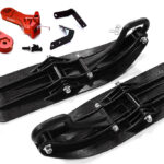 Front Sled Ski Attachment Set for Arrma 1/10 Granite Voltage 2WD Mega Truck