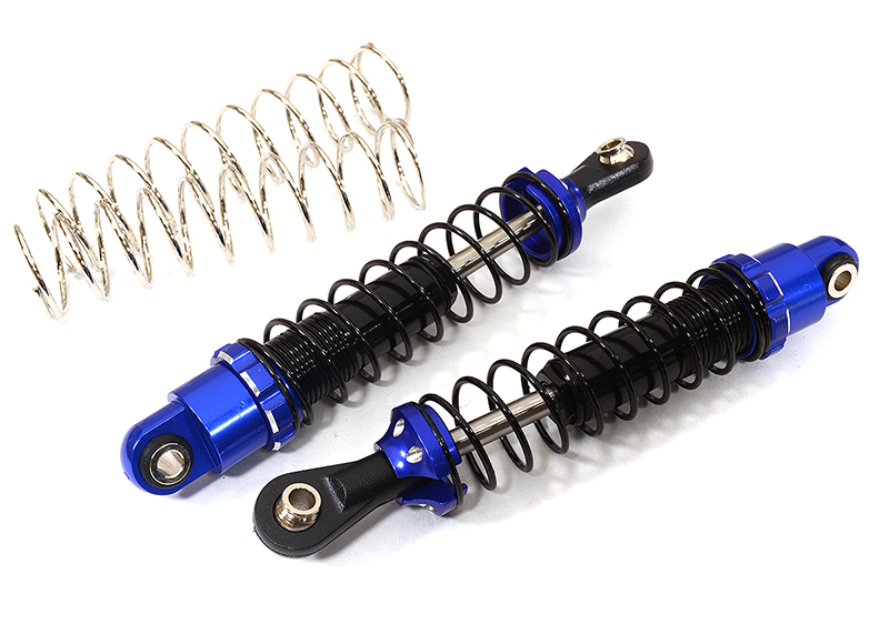 C29041BLUE Billet Machined Shock Set (2) for 1/10 Scale Off-Road R/C (L=80mm) - Image 1