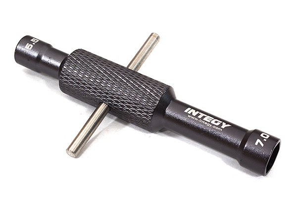 C29061GUN Dual Size Hex Socket Wrench 5.5mm + 7mm - Image 1