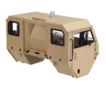Front Truck Head Assembly 8ASS-P0006 Yellow for HG-P801 1/12 8X8 RC Truck - Image 4