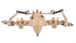 Beam Front Axle Assembly 8ASS-P0017 Yellow for HG-P801 1/12 8X8 RC Truck - Image 2