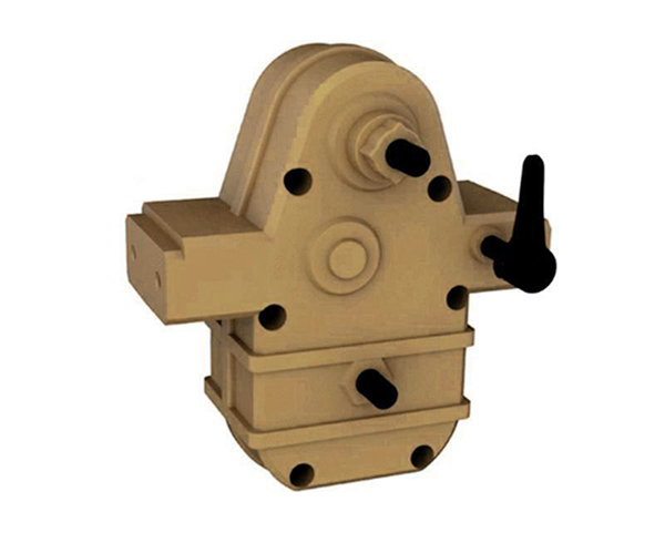 C29120 Transmission Gearbox Assembly 8ASS-P0021 Yellow for HG-P801 1/12 8X8 RC Truck - Image 1