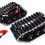 Rear Snowmobile & Sandmobile Kit for Arrma 1/8 Kraton 6S BLX