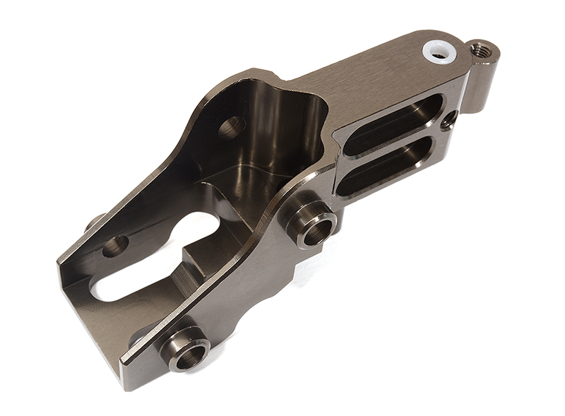 Billet Machined Grey Fork Mount for Tamiya T3-01 Dancing Rider