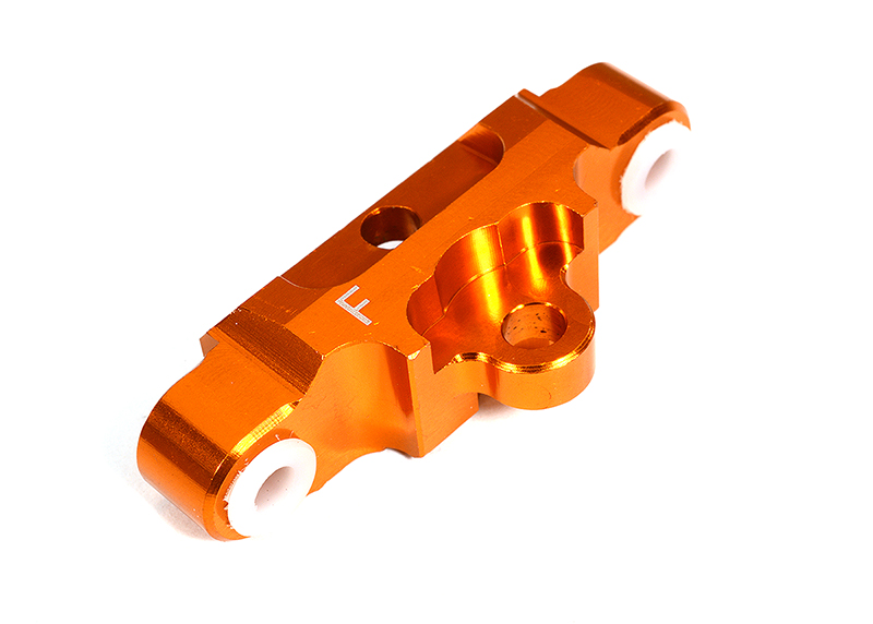 C29356ORANGE Billet Machined Front-Rear Arm Brace for Traxxas 1/10 Maxx 4S Truck 8916 - Image 1