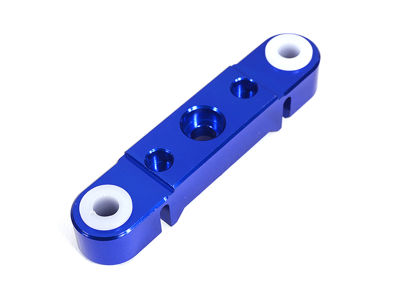 C29358BLUE Billet Machined Rear-Rear Arm Brace for Traxxas 1/10 Maxx 4S Truck 8916 - Image 1