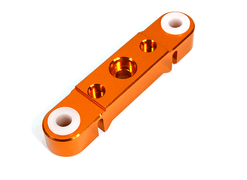 C29358ORANGE Billet Machined Rear-Rear Arm Brace for Traxxas 1/10 Maxx 4S Truck 8916 - Image 1