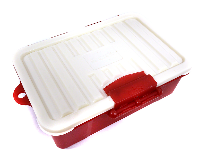 C29440RED Realistic Model Scale Plastic Luggage Storage Case 117x83x38mm for 1/10 Crawler - Image 1