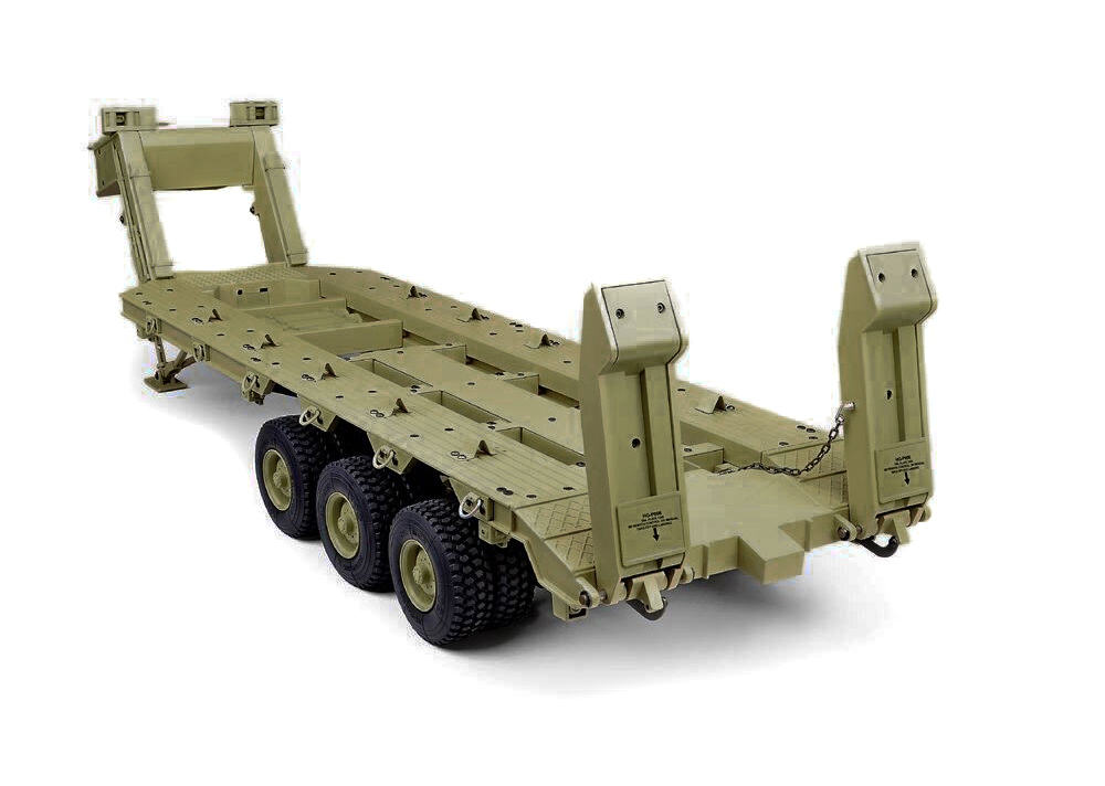 C29450GREEN HG-P806 Military Semi Trailer Model Kit, Type U.S. M747 1/12 Scale - Image 1
