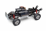 Realistic 1/10 Scale 4X4 RC Pickup Truck RTR with 2.4GHz Radio Black - Image 2