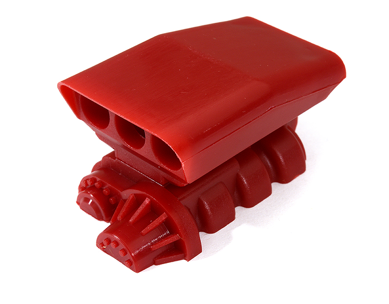 C29470RED Realistic Plastic Shaker Hood Scoop Air Intake Supercharger for 1/10 Scale - Image 1
