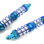Realistic Dual Spring Shock Set (2) for 1/10 Scale Off-Road R/C (L=80mm)