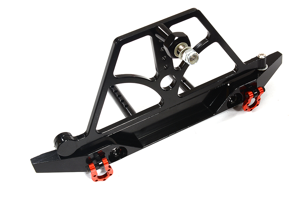 Alloy Machined Realistic Rear Bumper for 1/10 Scale Crawler w/ 43mm Mount