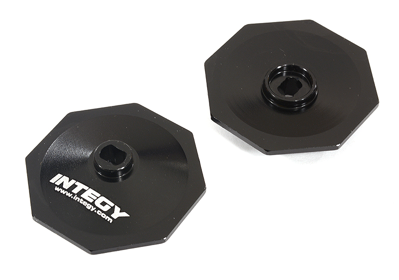 C29601BLACK Billet Machined Spur Gear Hubs for Element RC 1/10 Scale Enduro Sendero - Image 1