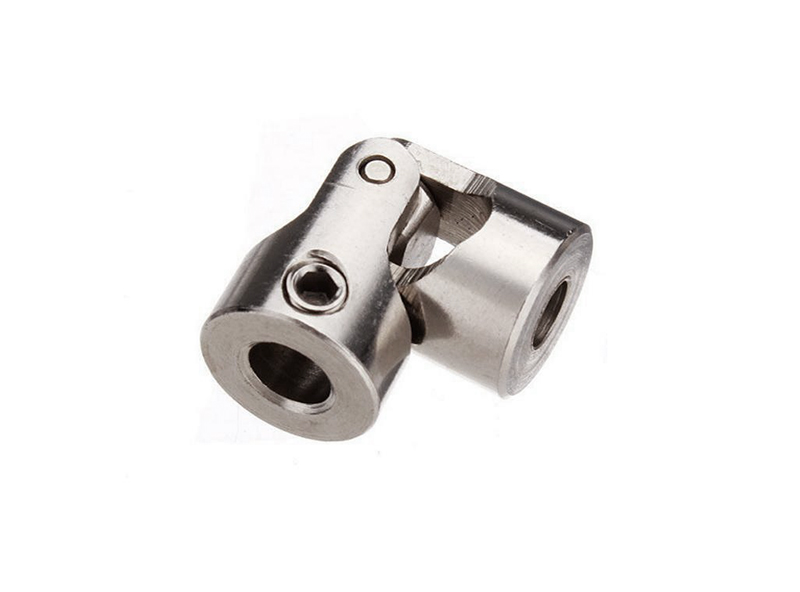 Steel Universal Joint 24mm Length 5mm to 4mm for RC Boat in Silver