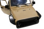 Realistic JW10-C Hard Plastic Body Kit for 1/10 Crawler WB=313mm (Matte Brown) - Image 2