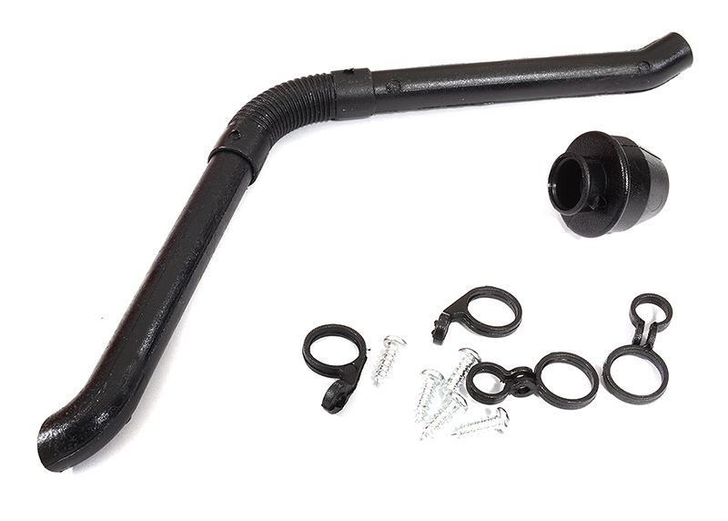 Plastic 1/10 Scale Safari Snorkel for TRX-4, D90 & D110 Type Body Off-Road Trail