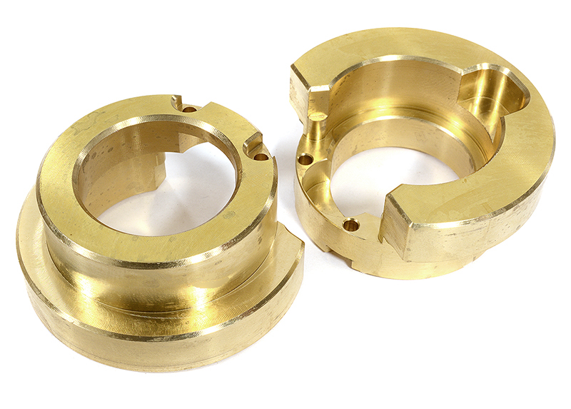 Brass Alloy 123g Weight Add-On Set for 1/10 TRX-4 Trail Crawler