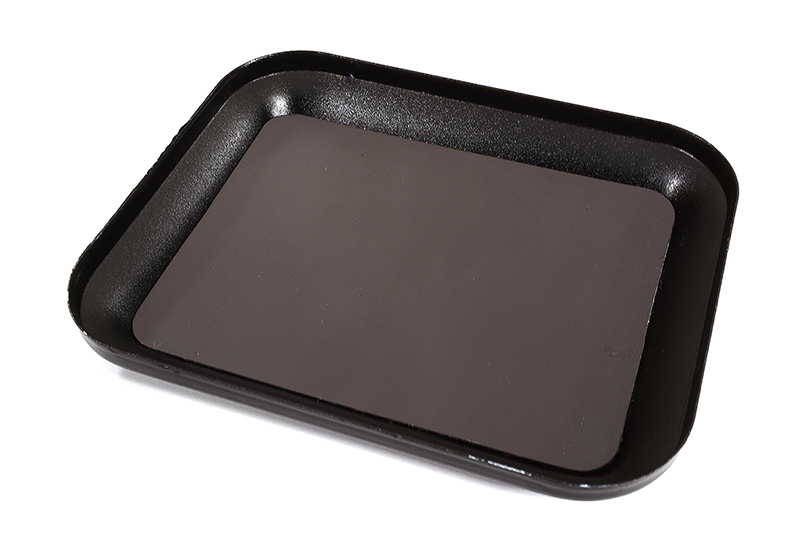 Magnetic Parts Storage Tray 105x85mm for Hardware, Screws & Nuts