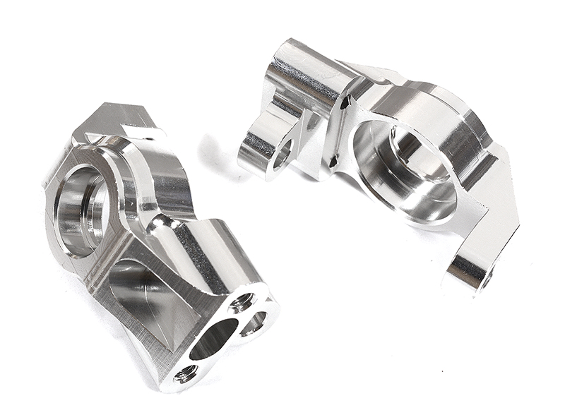 Billet Machined Silver Steering Blocks for Element RC 1/10 Scale Enduro Sendero