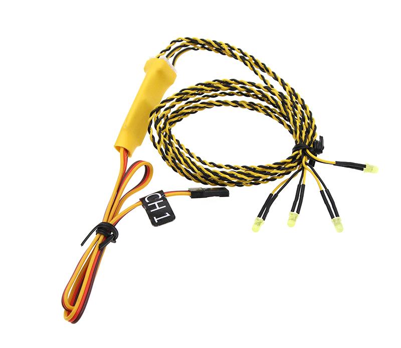 LED Light Kit Turn Signal(4)for 1/10 Scale Crawler, Off-Road, On-Road Drift & TC