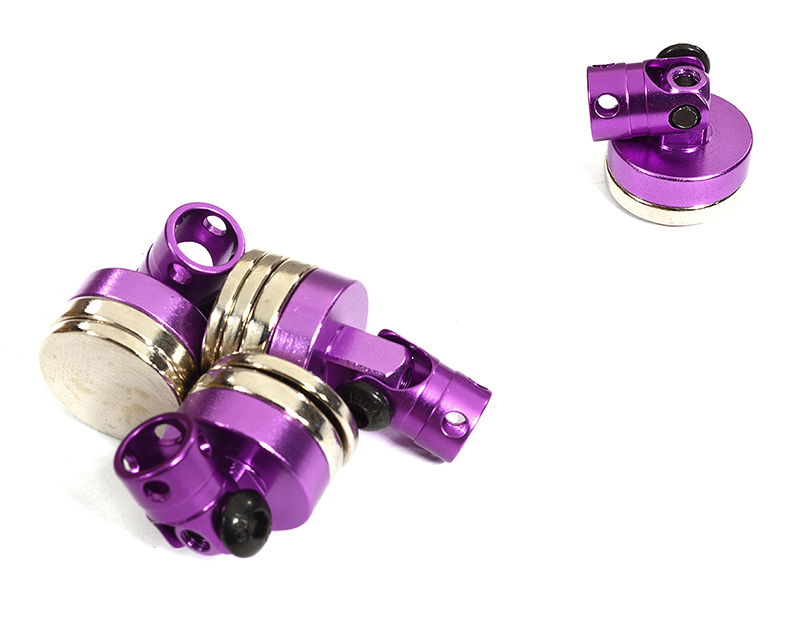 Magnetic Force Type 6mm Size Body Mount Set for 1/10 Crawler, Drift & TC