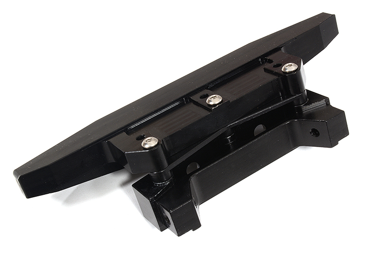 Billet Machined Black Front Bumper & Mount for Tamiya Scale Off-Road CC02
