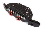 Black Realistic Front Alloy Bumper with LED for Traxxas TRX-4 G500 & AMG63 - Image 2