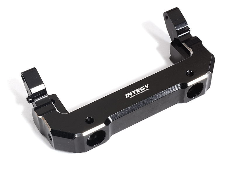 Billet Machined Black Front Bumper Mount for Axial 1/10 SCX10 III