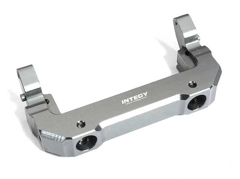 Billet Machined Front Bumper Mount for Axial 1/10 SCX10 III - Gunmetal