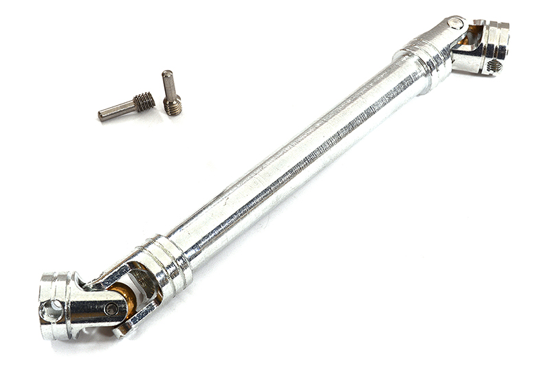 C30292 Stainless Alloy 122-148mm Center Drive Shaft w/ 5mm ID for 1/10 Off-Road Crawler - Image 1
