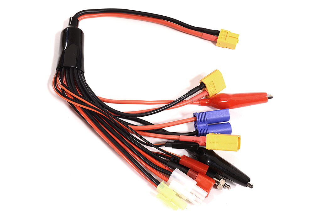 C30296 Multi-Purpose Universal XT60 Plug Charger Output Adapter Wire Harness - Image 1