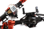 Billet Machined F & R Axle Assembly for 1/10 SCX10 Crawler w/ 4-Link Suspension - Image 3