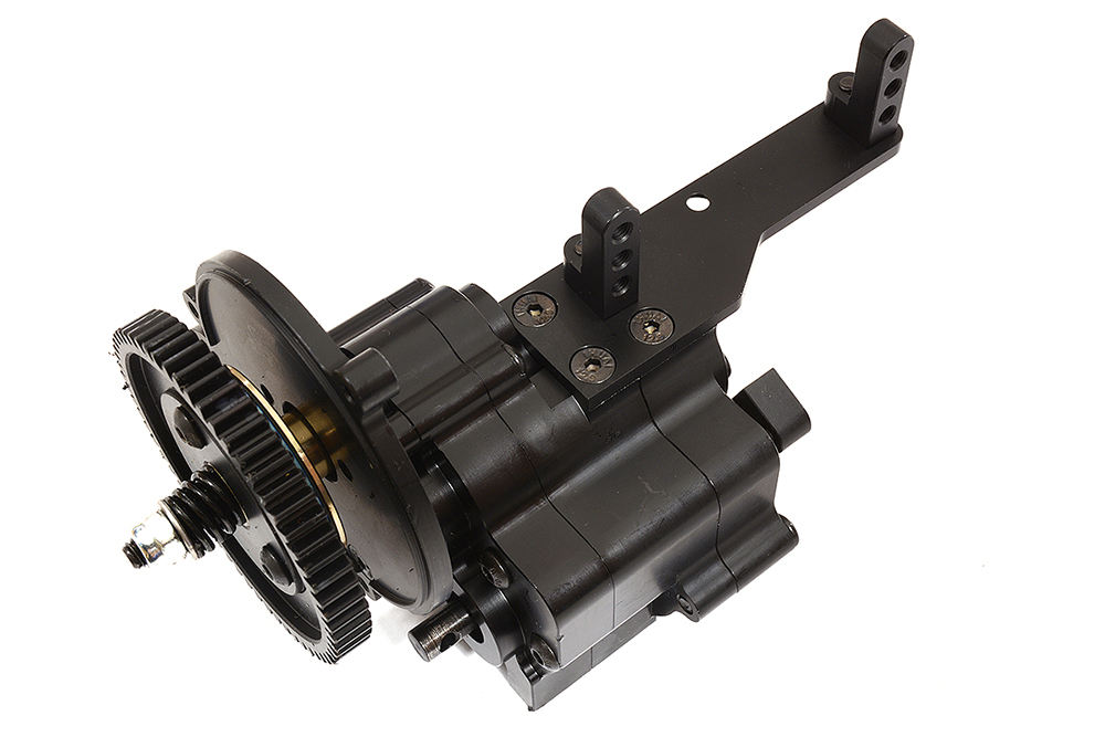Complete Alloy 2-Speed-Shift Center Gearbox for Axial 1/10 Scale Wraith 2.2