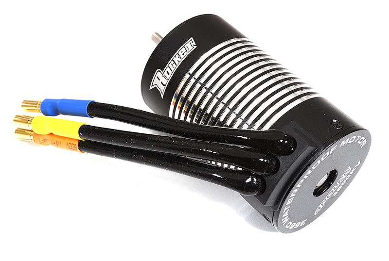 Surpass Hobby Black 3660 Sensorless Brushless Motor 3800kV 3.17mm Shaft