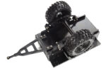 Realistic Leaf Spring 1/10 Size Utility Box Trailer for Scale Crawler Truck - Image 3
