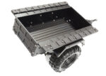 Realistic Leaf Spring 1/10 Size Utility Box Trailer for Scale Crawler Truck - Image 4