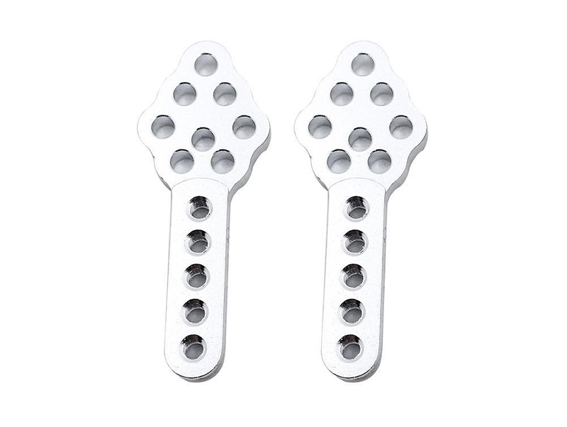 Billet Machined Add-On Shock Mounting Plates for Axial 1/10 SCX-10 Type Crawlers