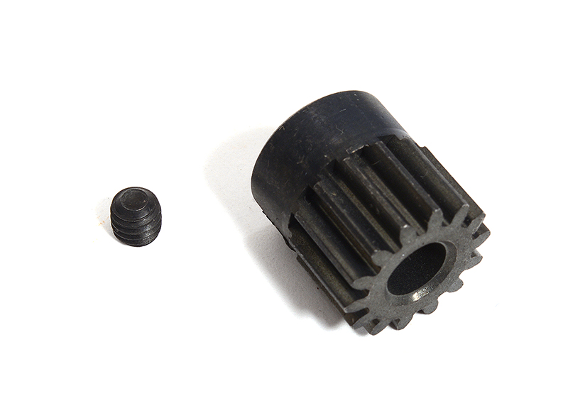 C30669 Machined HD Steel 0.8 MOD 32 Pitch Pinion 14T for BL Applications w/ 5mm Shaft - Image 1