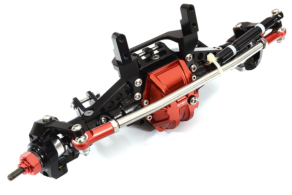 Complete Billet Machined T11 Front Axle for Axial 1/10 SCX-10 Dingo Honcho Jeep