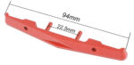 Metal Front Bumper for Axial C10 Type 1/24 SCX24 Rock Crawler - Image 2