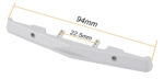 Metal Front Bumper for Axial C10 Type 1/24 SCX24 Rock Crawler - Image 2