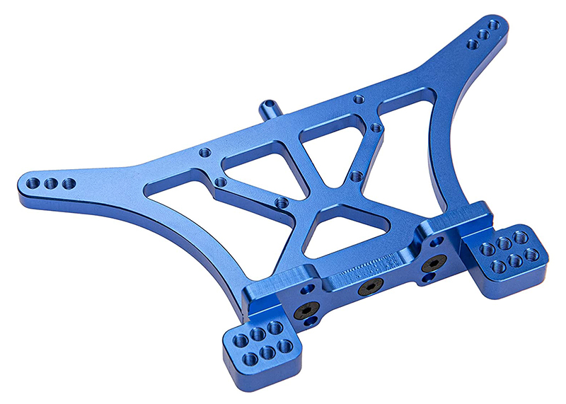C30900BLUE Alloy Rear Shock Tower for 1/10 Rustler 2WD/Stampede 2WD/Slash 2WD 3638 - Image 1