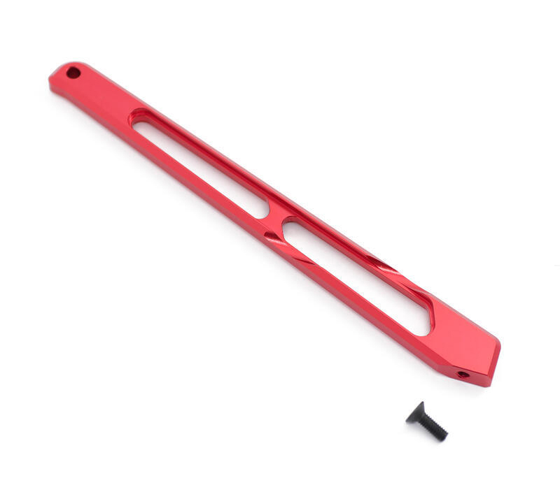 C31070RED Alloy Rear Chassis Brace for Arrma 1/8 Kraton 6S BLX AR320446 - Image 1