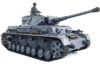 1/16 Scale Panzer IV F2 Remote Control Tank, Realistic RC Military Model