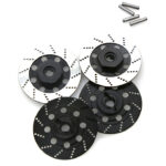 Realistic Alloy Machined Brake 12mm Hex Hub Set for 1/10 Scale On-Road